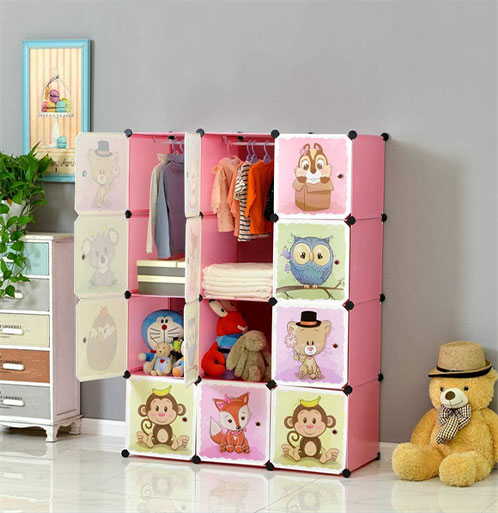 plastic wardrobe,pp cube