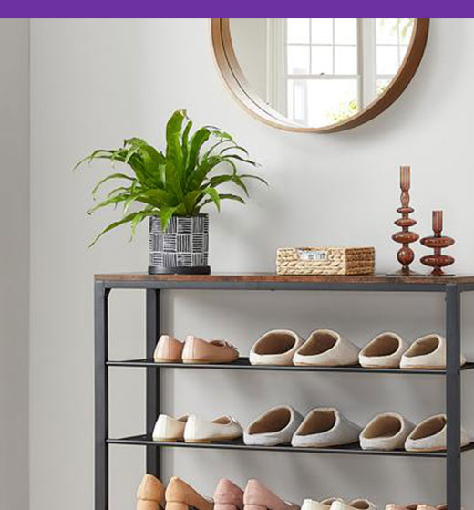 Plastic shoe bench hotsell