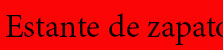 Estantes de zapatos, armarios de tela